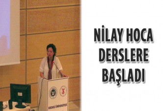 Nilay Hoca derslere başladı