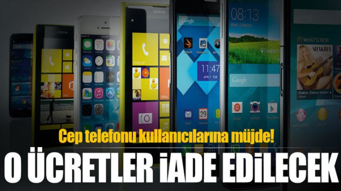 O ücretler iade edilecek