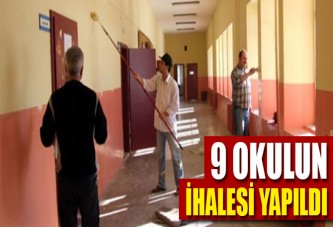 Okullarda 30 günlük tadilat