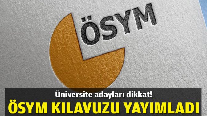 ÖSYM tercih kılavuzunu yayımladı