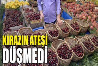 Pazarın en pahalısı kiraz