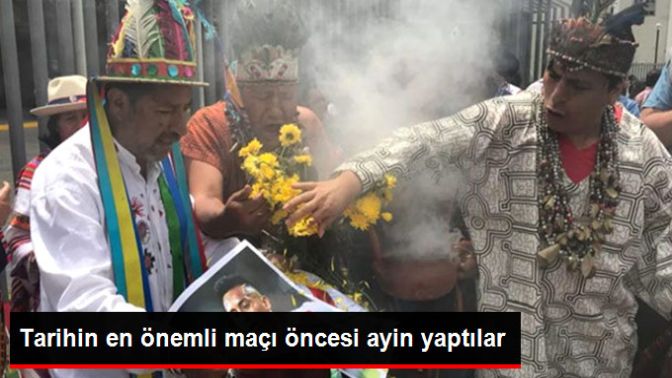 Perulu Yerliler, Tarihin En Önemli Maçı İçin Ayin Yaptı