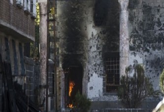 PKK, Osmanlı eseri tarihi camiyi yaktı!