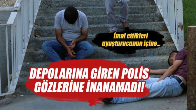 Polisten uyuşturucu imalathanesine baskın: 11 gözaltı