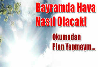 Ramazan Bayramı'nda hava nasıl olacak