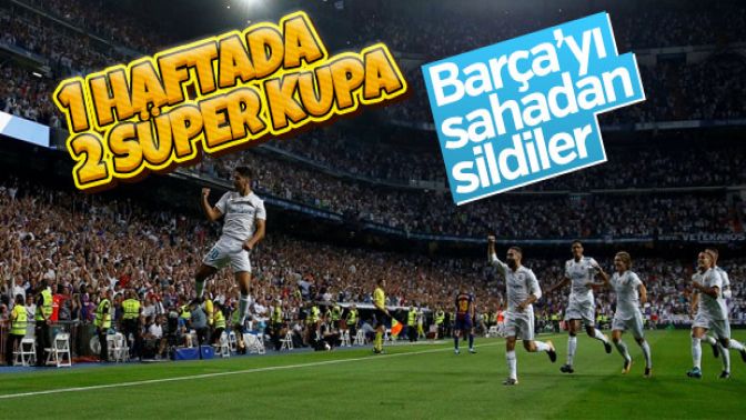 Real Madrid İspanya Süper Kupasını kazandı