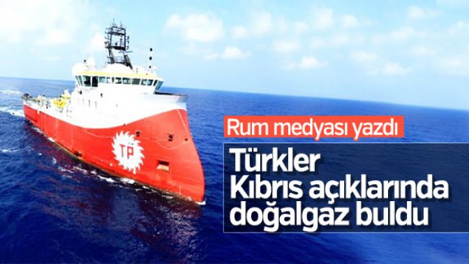 Rum medyası: Türkler doğalgaz buldu