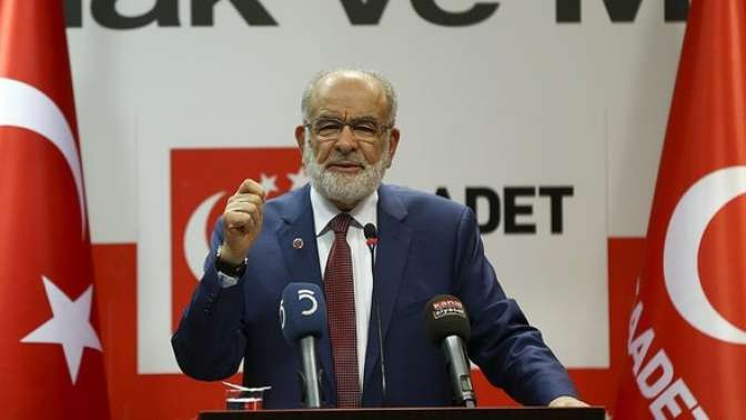 Saadet Partisi: Anayasa değişikliği teklifinin mevcut haline hayır oyu veririz