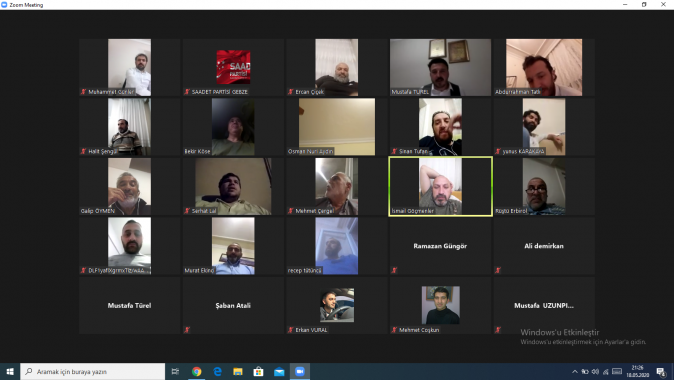 Saadet Partisi Gebzede Çevrimiçi