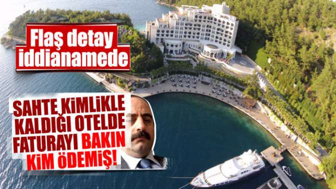 Sahte kimlikle kaldığı otelde faturayı bakın kim ödemiş!