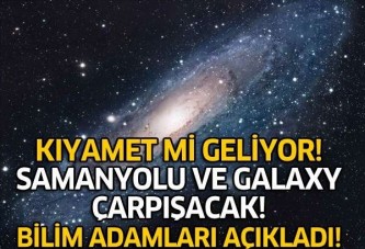 Samanyolu Andromeda Galaksisi'yle çarpışacak