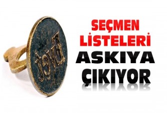 Seçmen listeleri askıya çıkıyor