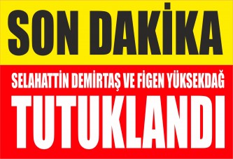 Selahattin Demirtaş ve Yüksekdağ ile 4 HDP'li vekil tutuklandı