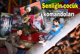 Şenliğin çocuk komandoları