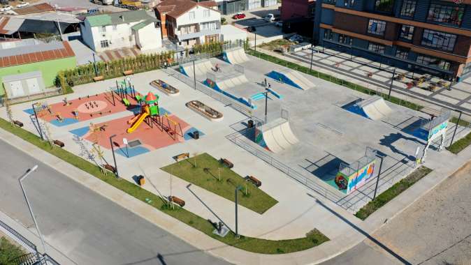 Skate parklar gençlerin gözdesi oldu