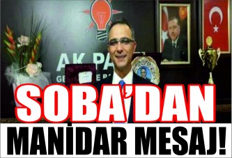 Soba’dan manidar mesaj!