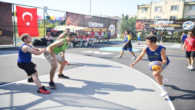 Sokak Basketbolu Heyecanı Yaşanıyor