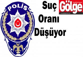 Suç Oranı Düşüyor