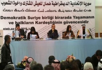 Suriyeli Kürtler sözde federal sistemi onayladı