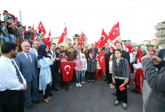 Suriyeli öğrenciler, ‘’Bizleri iki defa kurtardınız; Birincisi ölümden ikincisi cehaletten’’