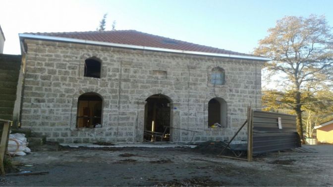 Tarihi Tepecik Camii şekilleniyor