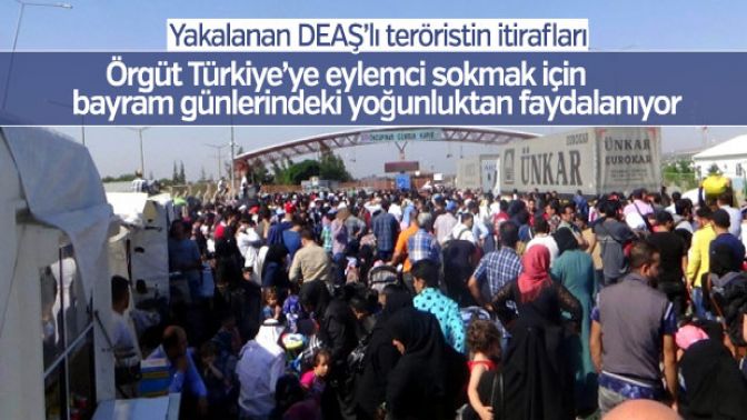 Tekirdağda yakalanan DEAŞlı teröristin itirafları