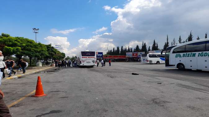 Terminal için Gözler Büyükgözde