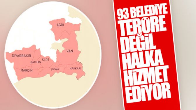 Terör destekçilerinden arınan belediyeler halka hizmet ediyor