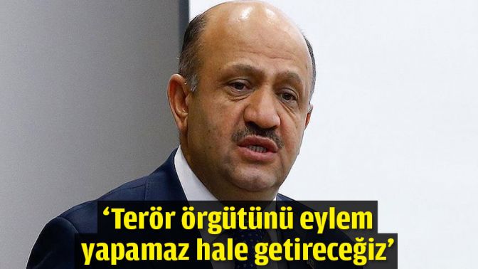 Terör örgütünü eylem yapamaz hale getireceğiz