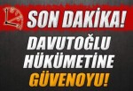 62. Hükümet güvenoyu aldı