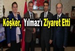 Adnan Köşker, Gebze Emniyet Müdürü Yılmaz'ı ziyaret etti