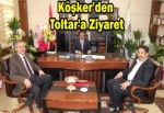 Adnan Köşker'den Ali Toltar'a ziyaret