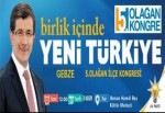 Ak Parti Gebze 5. Olağan Kongresinde Hazırlıklar Tamam