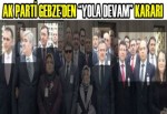 AK PARTİ GEBZE’DEN “YOLA DEVAM” KARARI