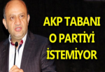 AKP TABANI O PARTİYİ İSTEMİYOR