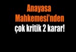 Anayasa Mahkemesi'nden HSYK kararı