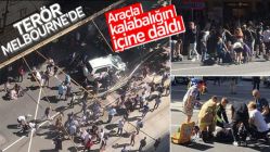 Avustralya'da bir araç kalabalığın içine daldı