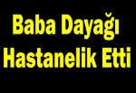 Baba dayağı hastanelik etti