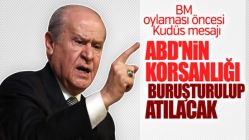 Bahçeli'den ABD'ye veto tepkisi