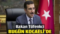 Bakan Tüfenkci bugün Kocaeli'de