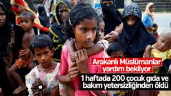 Bangladeş'te Arakanlı Müslüman çocuklar yardıma muhtaç