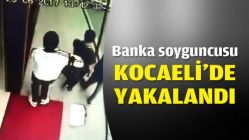 Banka soyguncusu Kocaeli'de yakalandı