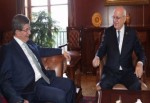 Başbakan Davutoğlu'ndan TBMM Başkanı'na veda ziyareti