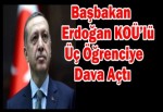 Başbakan Erdoğan KOÜ’lü üç öğrenciye dava açtı