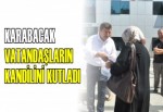 BAŞKAN KARABACAK VATANDAŞLARIN KANDİLİNİ KUTLADI