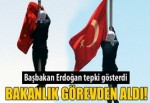 Bayrak indirmede ilk görevden almalar!