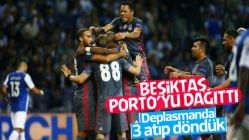 Beşiktaş deplasmanda Porto'ya 3 attı