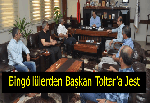 Bingöllülerden Başkan Toltar’a Jest