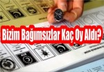 Bizim Bağımsızlar Kaç Oy Aldı?