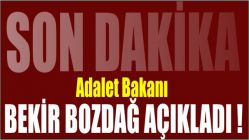 Bozdağ, 15 Temmuz'dan sonraki süreçte tutuklananların sayısını açıkladı